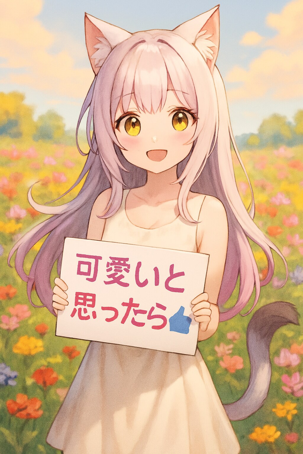 可愛いと思ったら良いねボタン