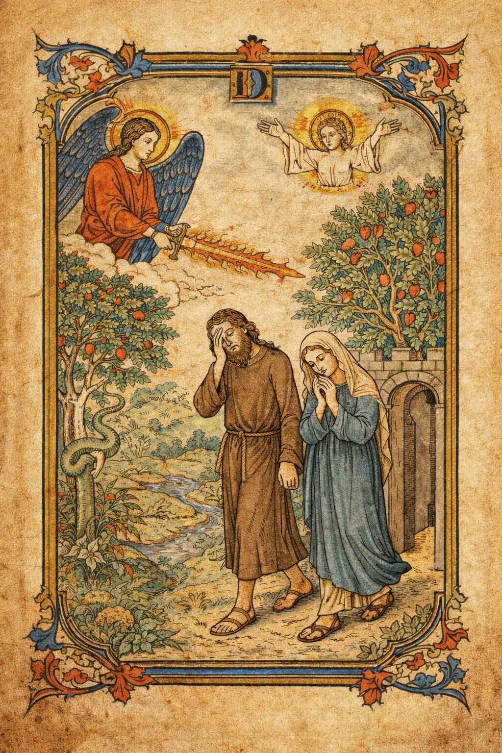 失楽園 | の人気AIイラスト・グラビア