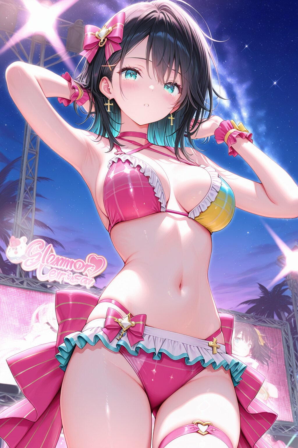春のアイドル風水着