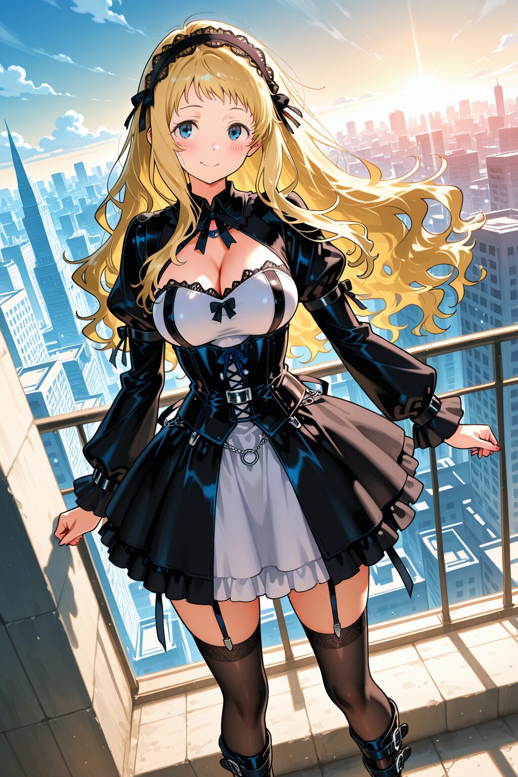 ゴシックな金髪さん1