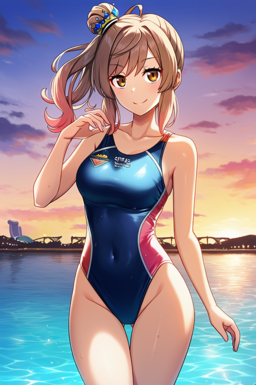 さとうささらの競泳水着姿　詰め合わせ　第１弾