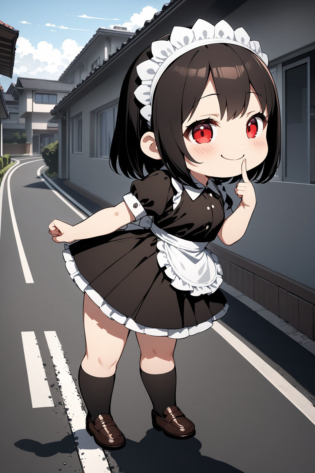 今日も元気なちびキャラメイドさん