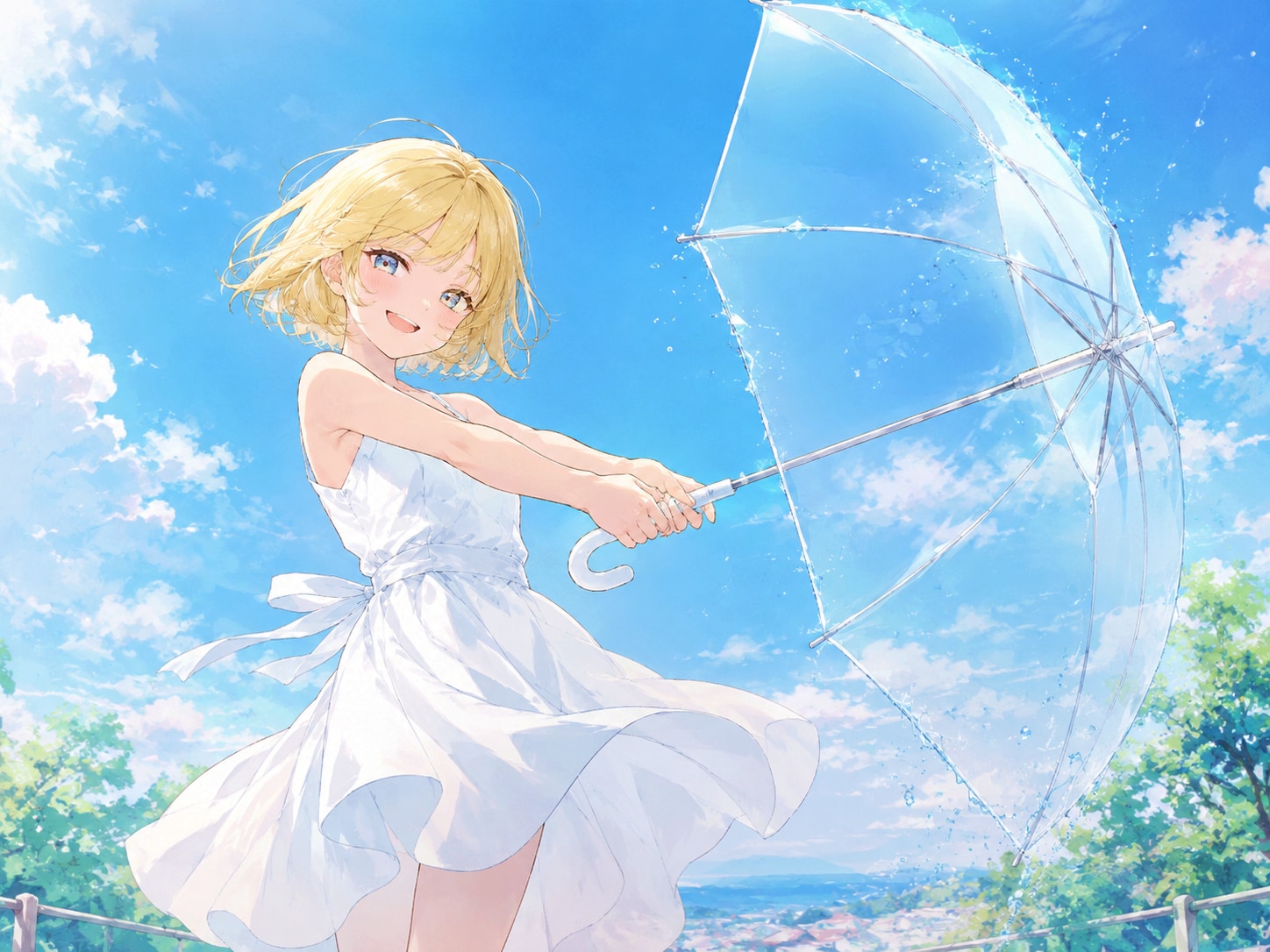 雨の後の快晴 | の人気AIイラスト・グラビア