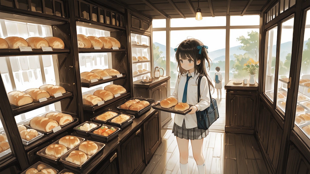 丘の上のパン屋さん
