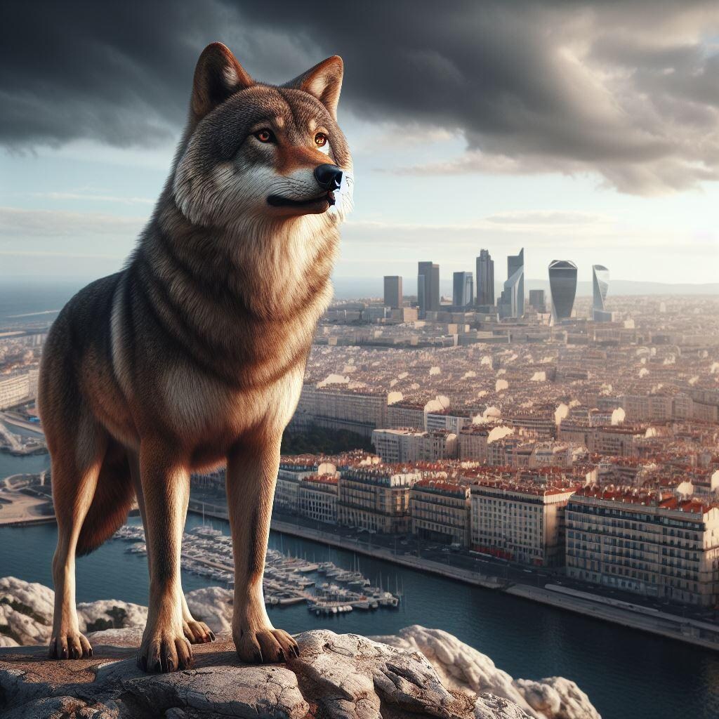 フランス訪問🐺