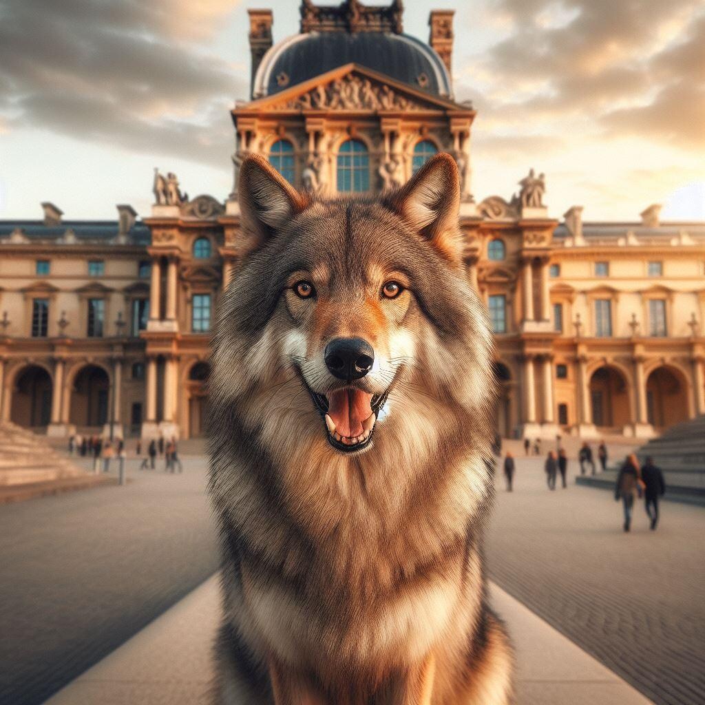 フランス訪問🐺