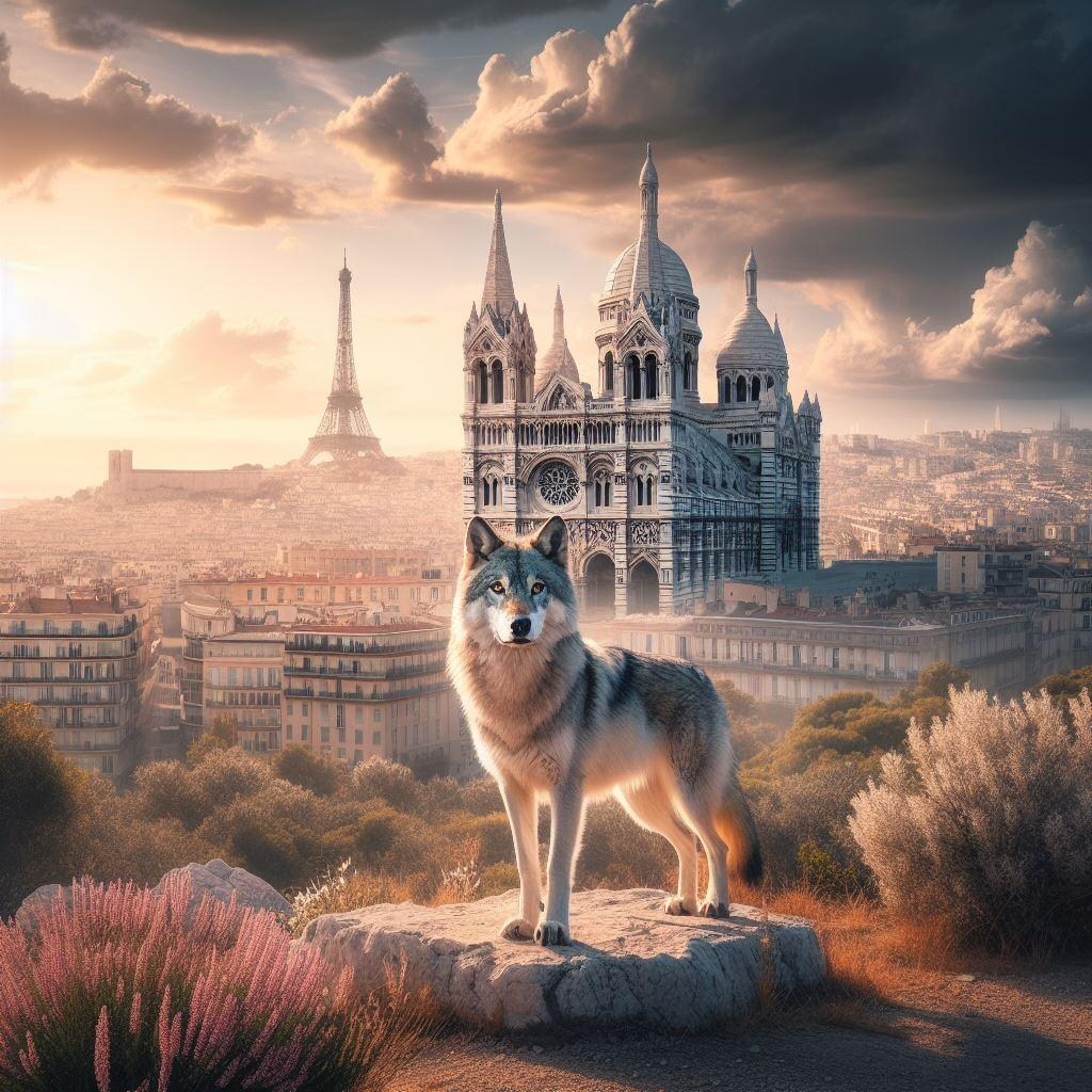 フランス訪問🐺