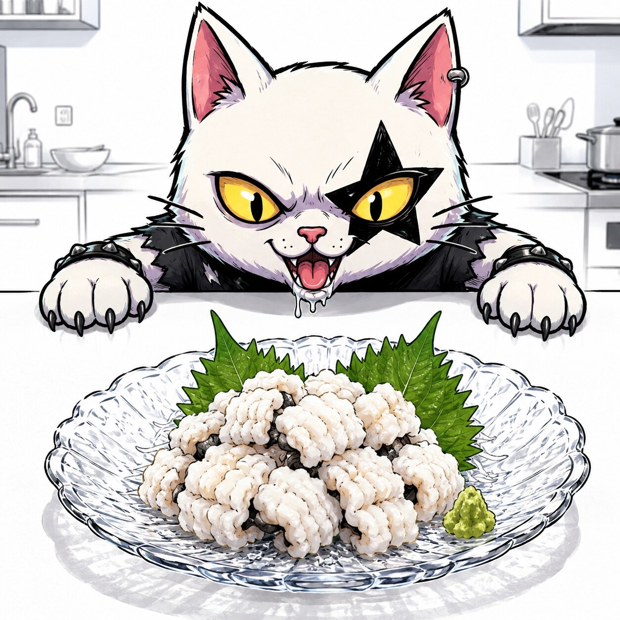 ハモを狙うごんた | の人気AIイラスト・グラビア
