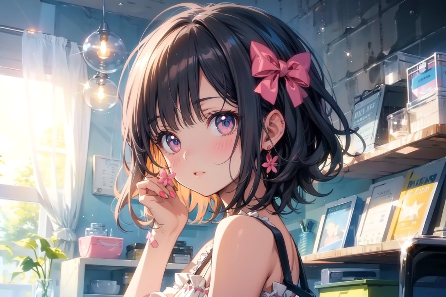 キミのくれたピアス、どう？似合ってる？