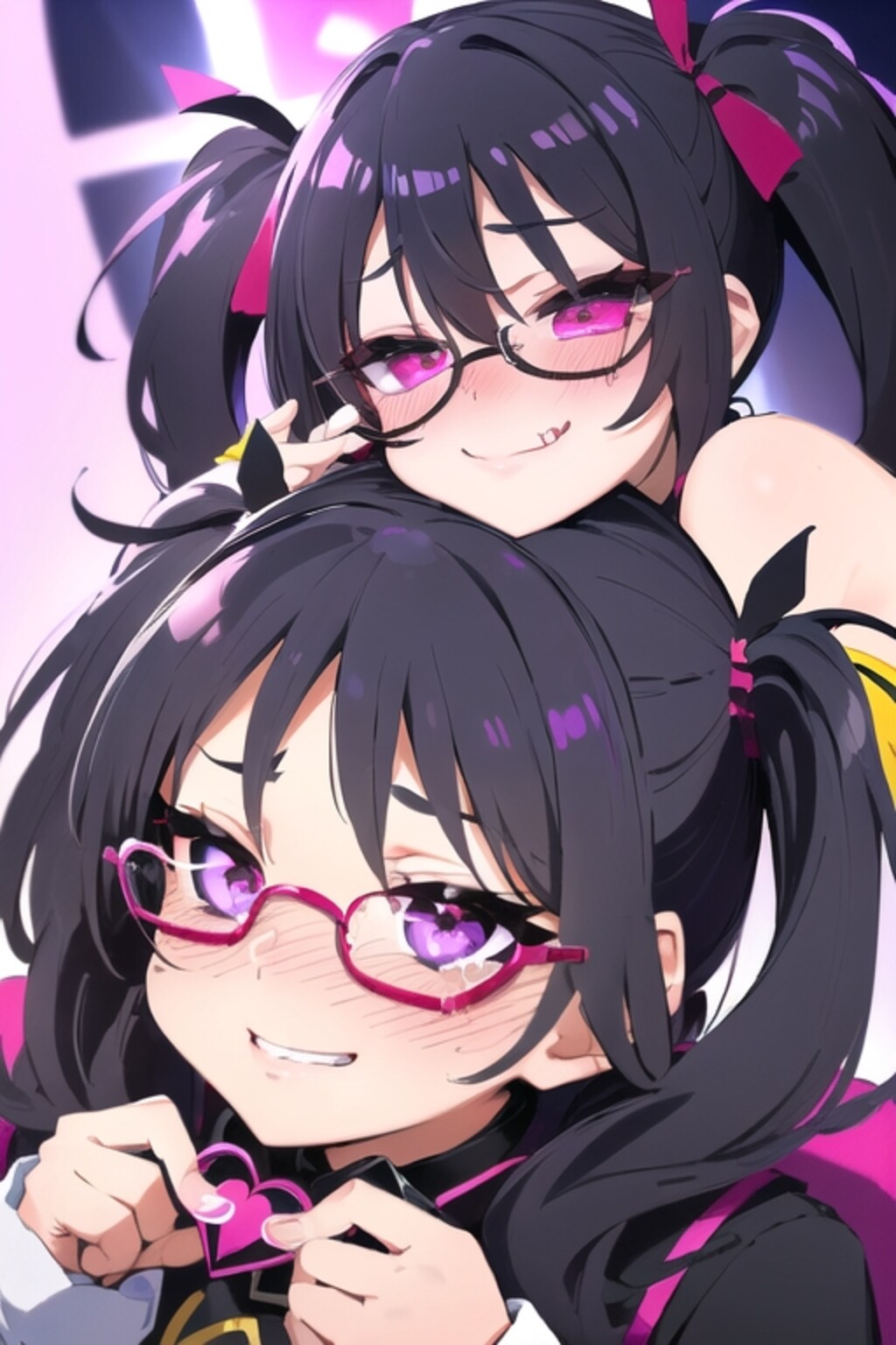 双子のオリキャラちゃん