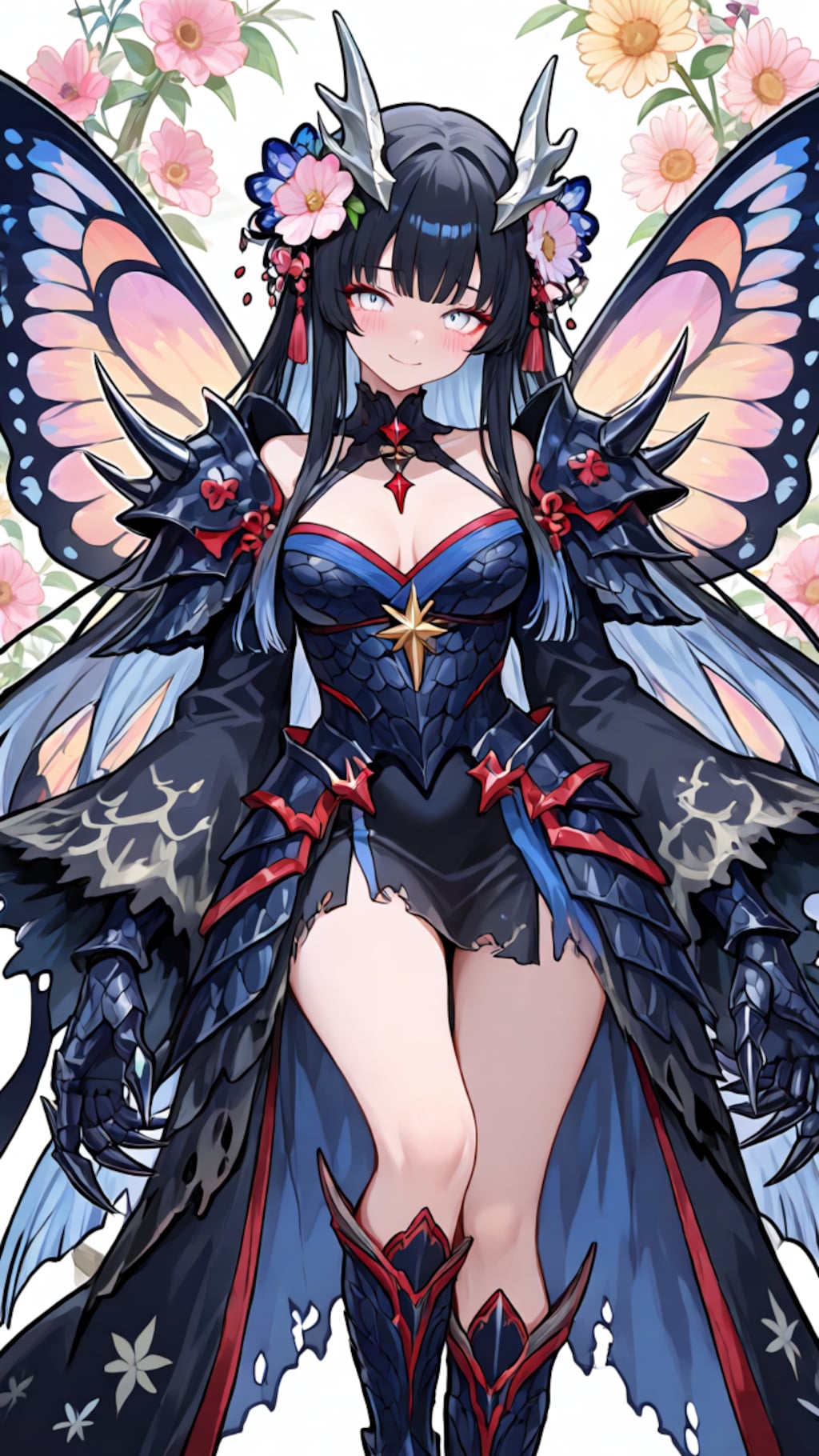 Naomi - the butterfly girl Sasakia charonda