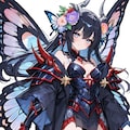 Naomi - the butterfly girl Sasakia charonda 5枚目