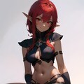 褐色エルフちゃん 2枚目