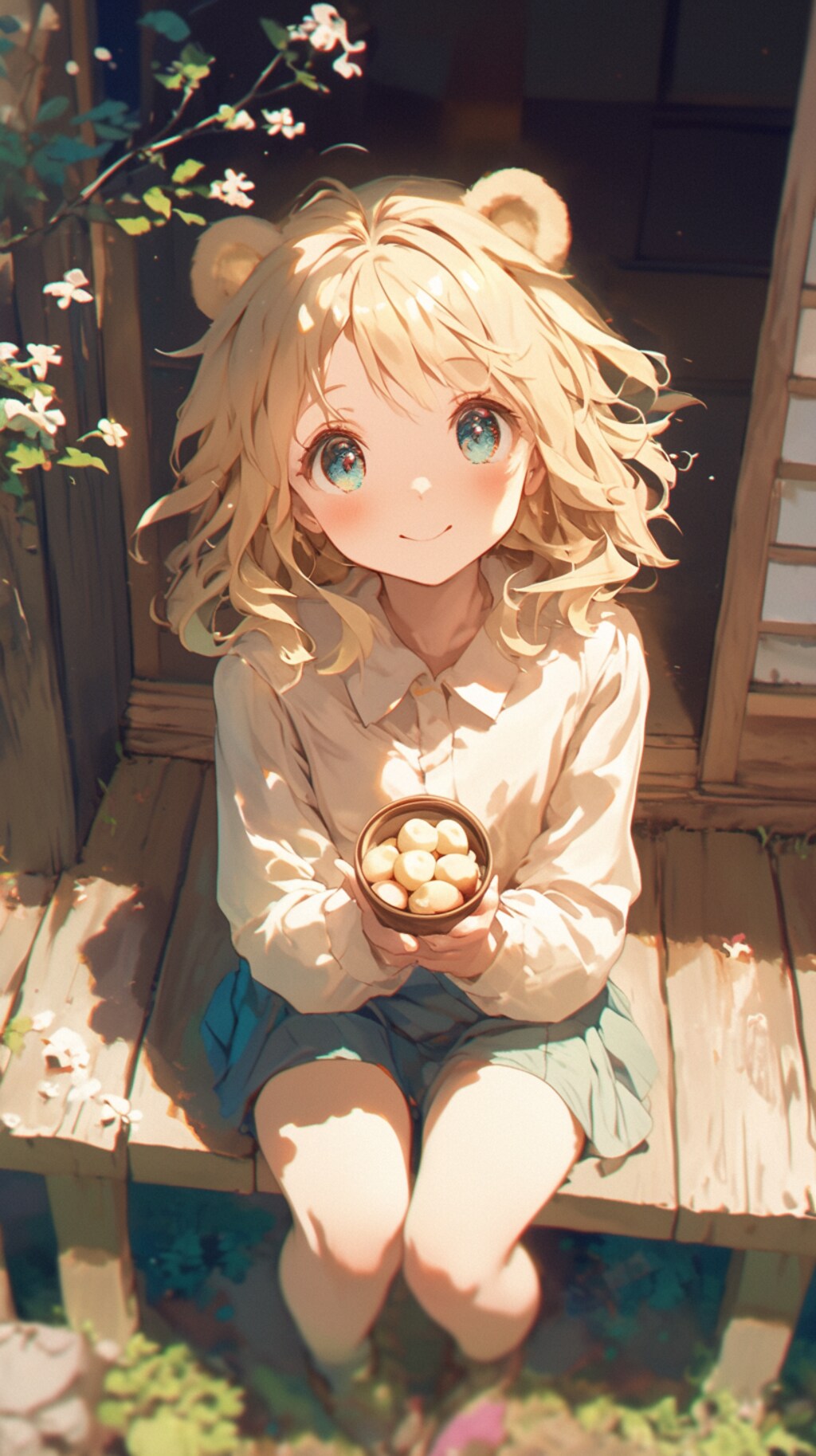 軒先のくま娘🐾