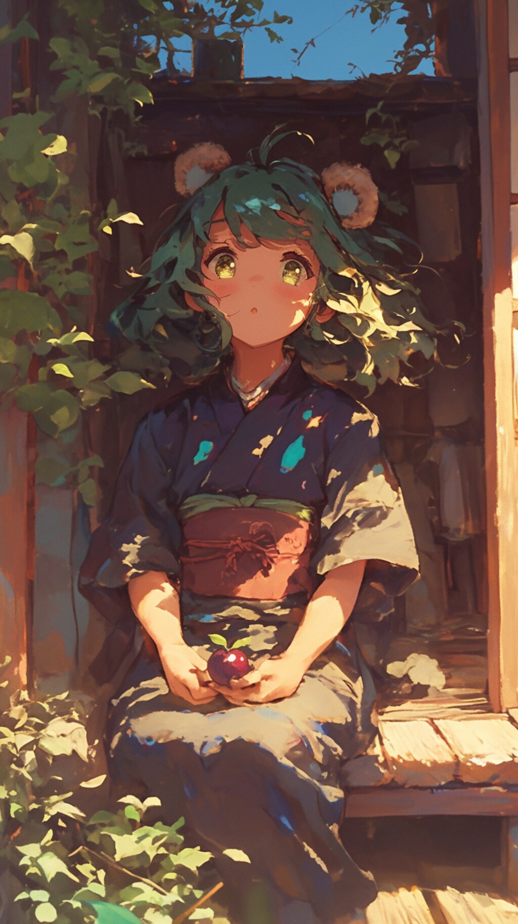 軒先のくま娘🐾