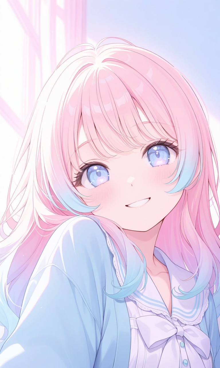 淡い笑顔 | の人気AIイラスト・グラビア