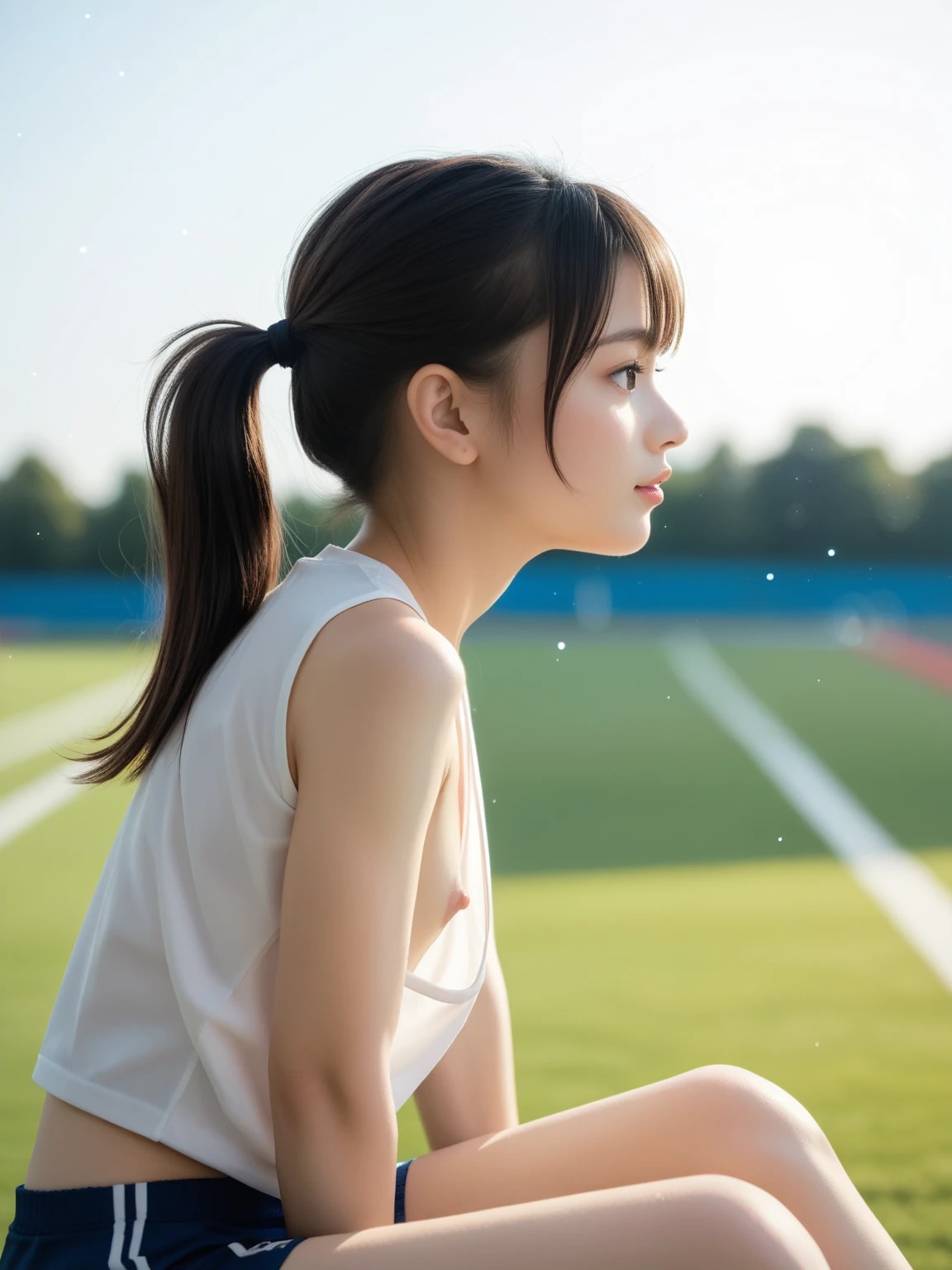 休憩中