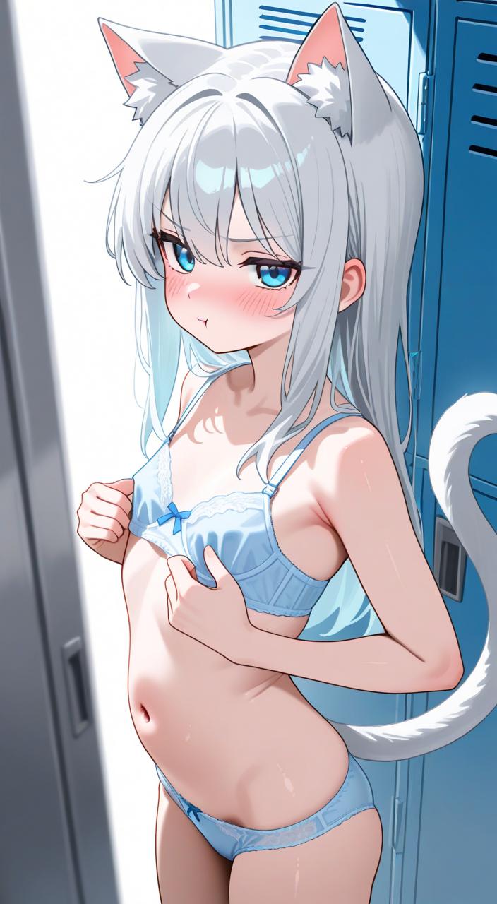 ふてくされ猫ちゃん下着
