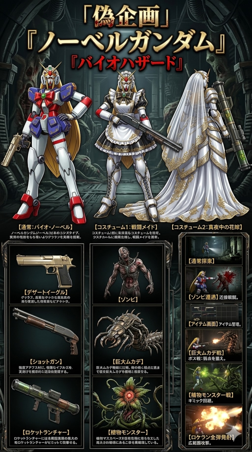 ノーベルガンダム　バイオハザード