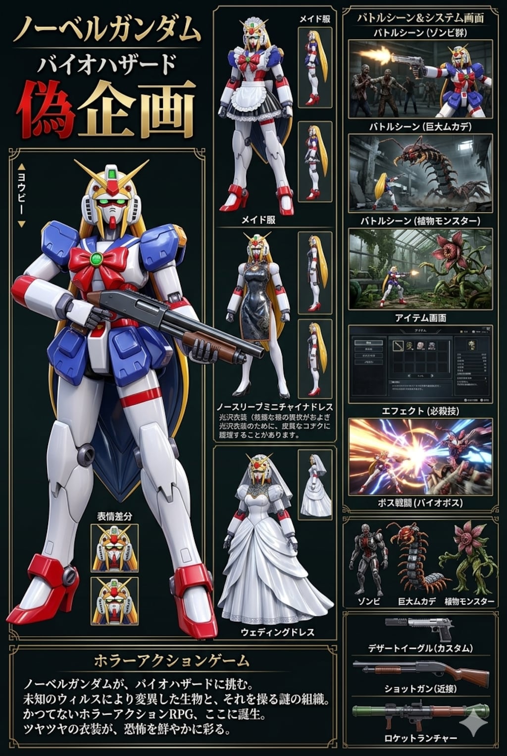 ノーベルガンダム　バイオハザード