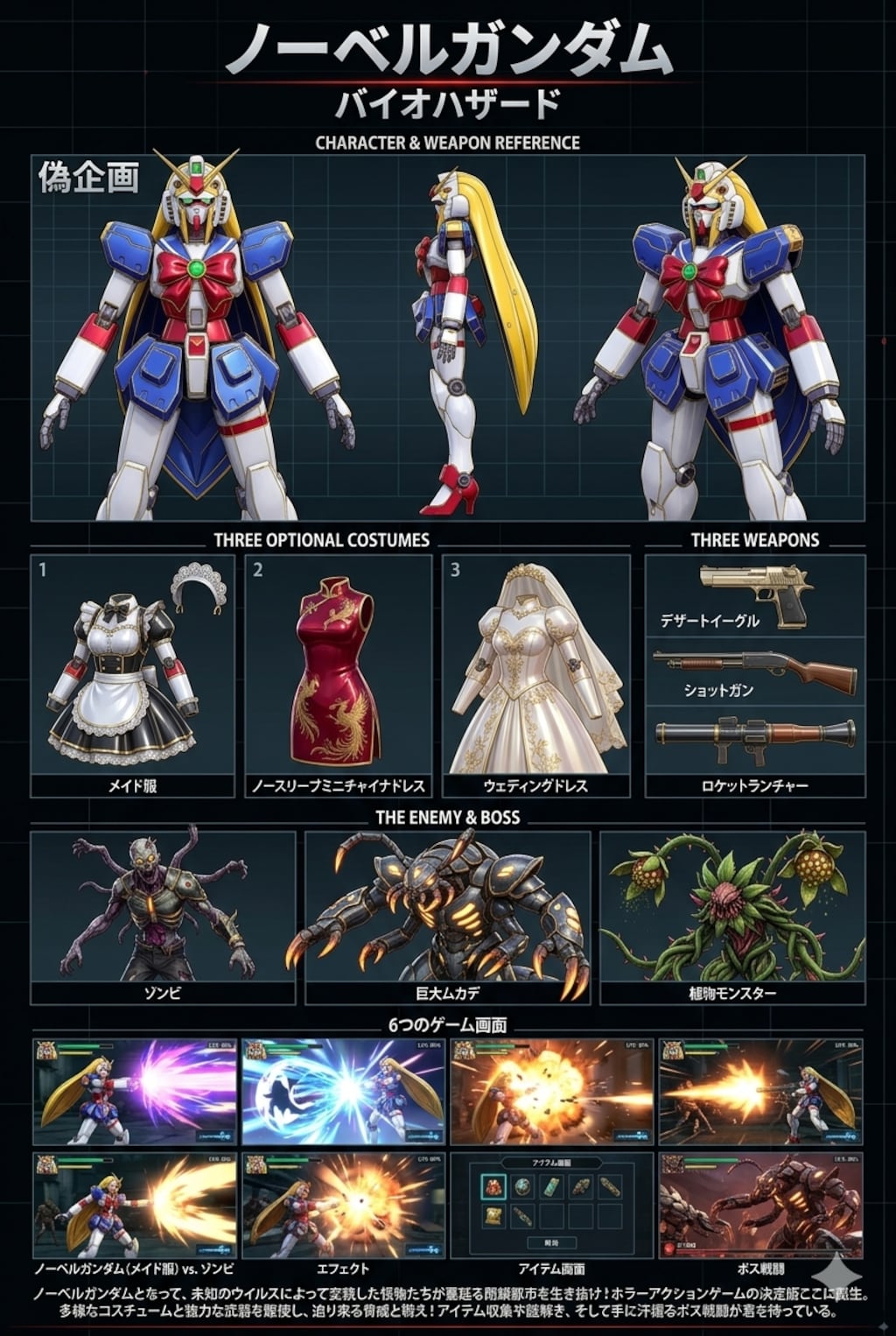 ノーベルガンダム　バイオハザード