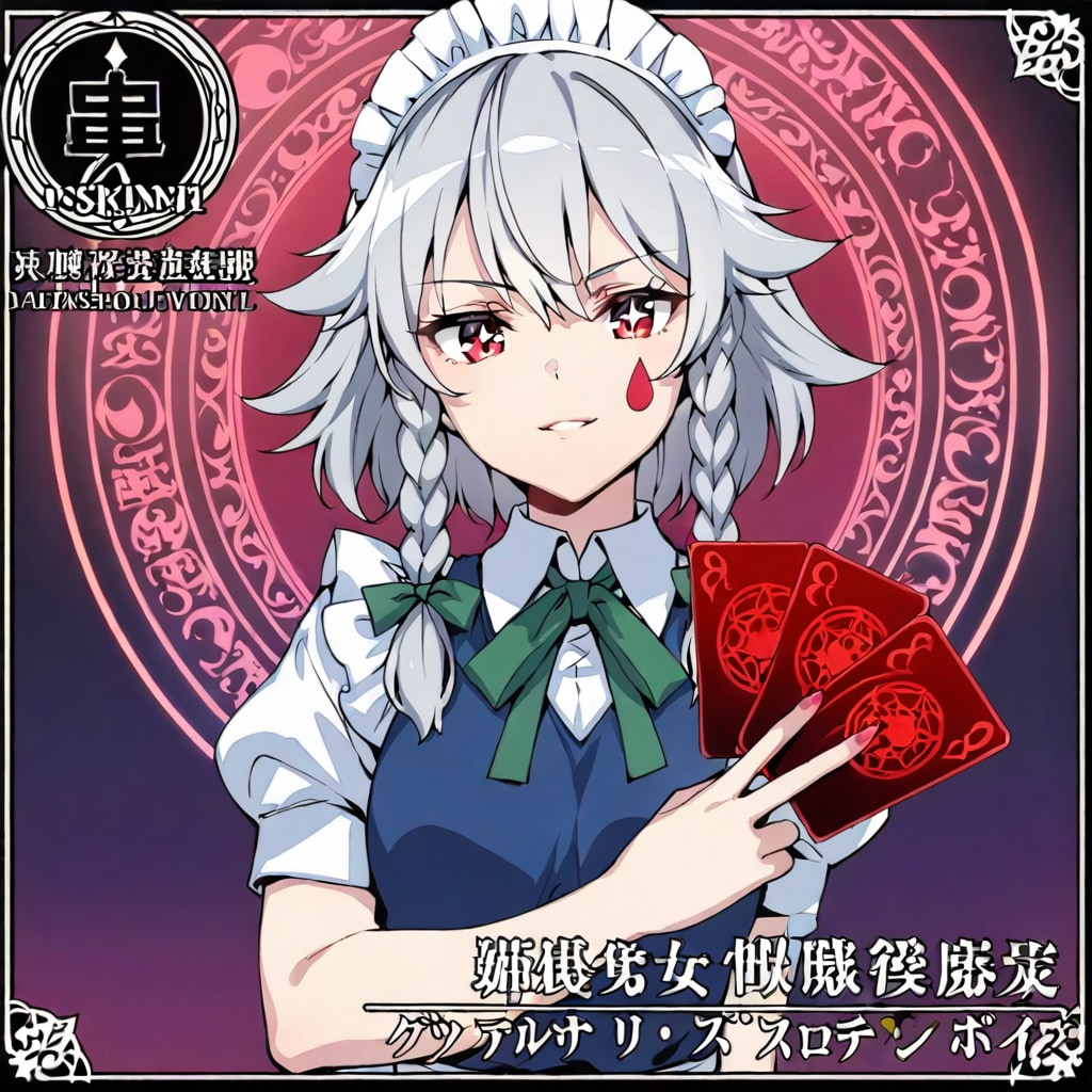 十六夜咲夜、スペルカード！