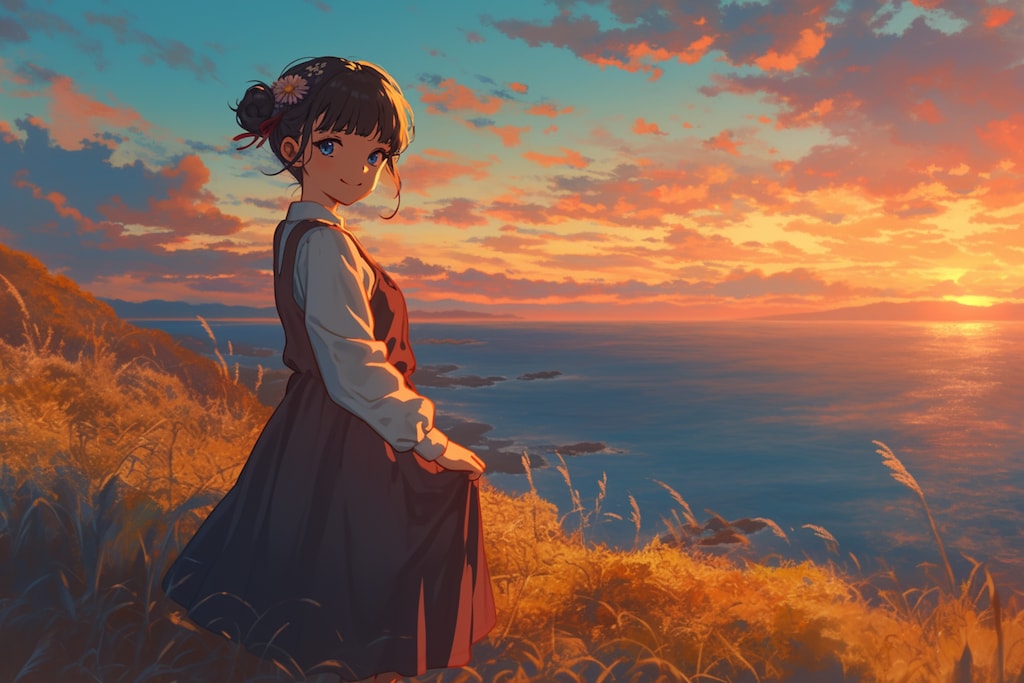 夕暮れのおだんごちゃん🍡✨127