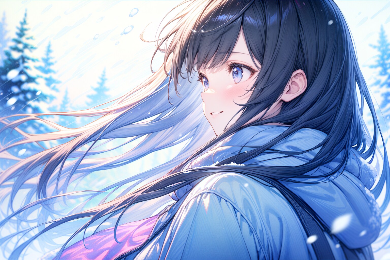 冬がはじまるよ～♪ | の人気AIイラスト・グラビア