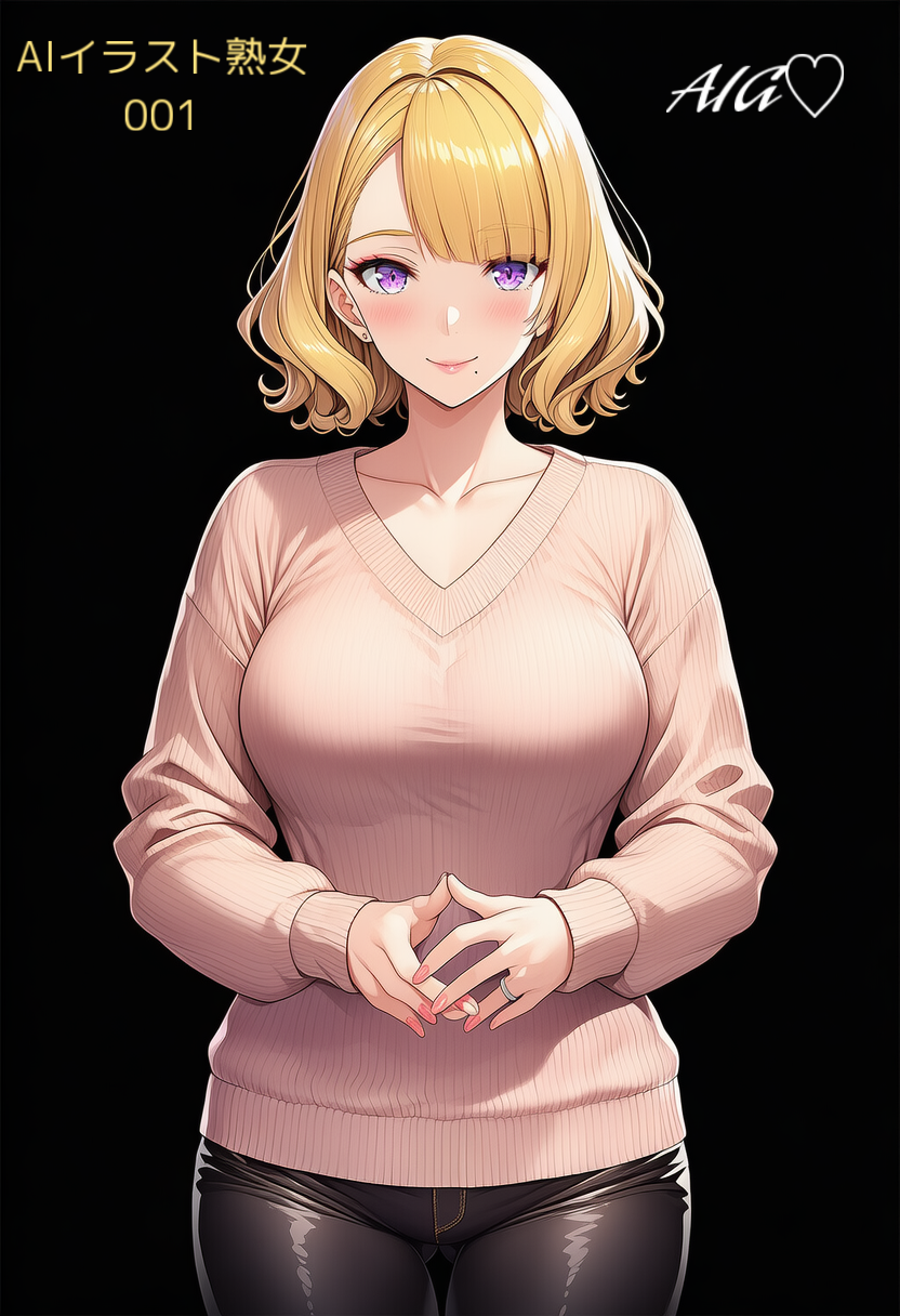 AIイラスト熟女001