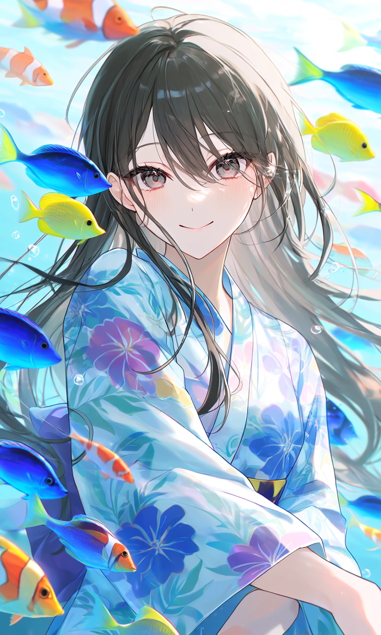 熱帯魚 | の人気AIイラスト・グラビア