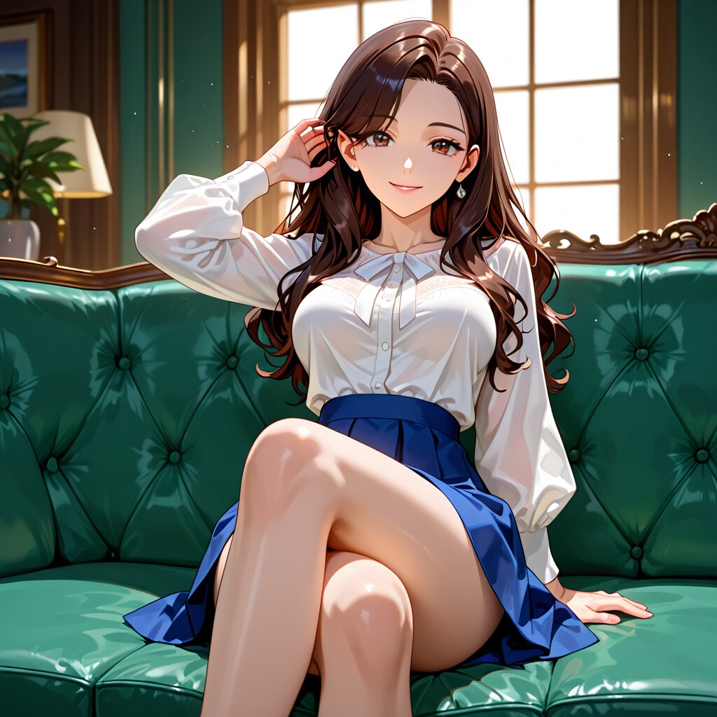 シェアハウスのオーナー「明日奈」のイメージ画像 | の人気AIイラスト・グラビア