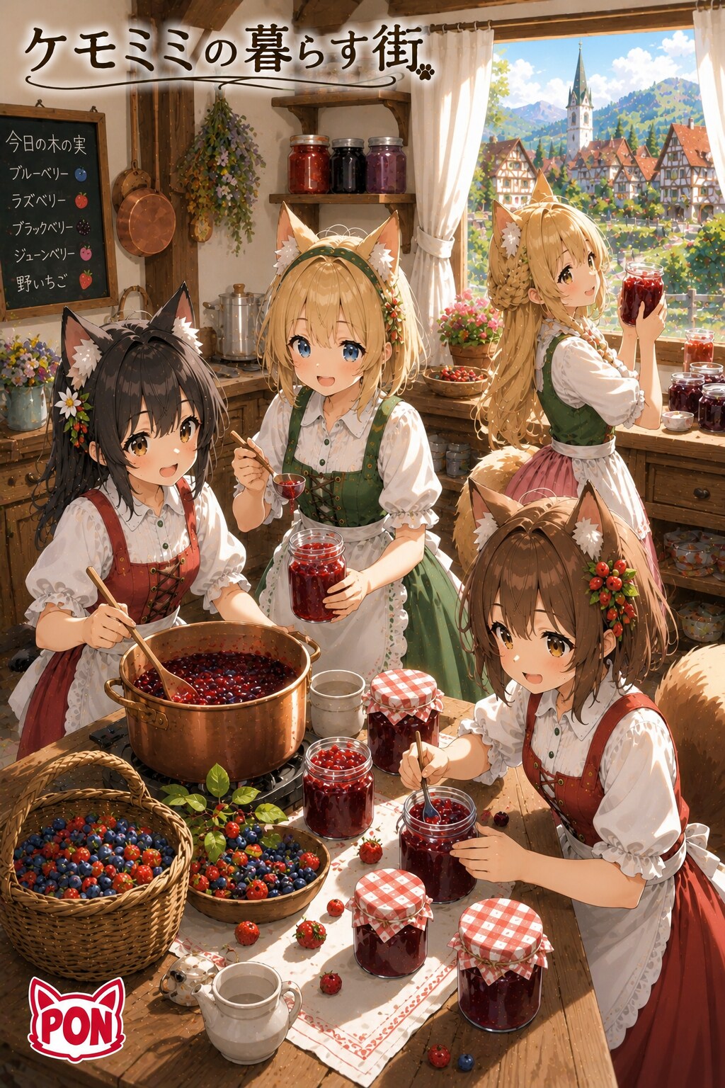 ケモミミの暮らす街