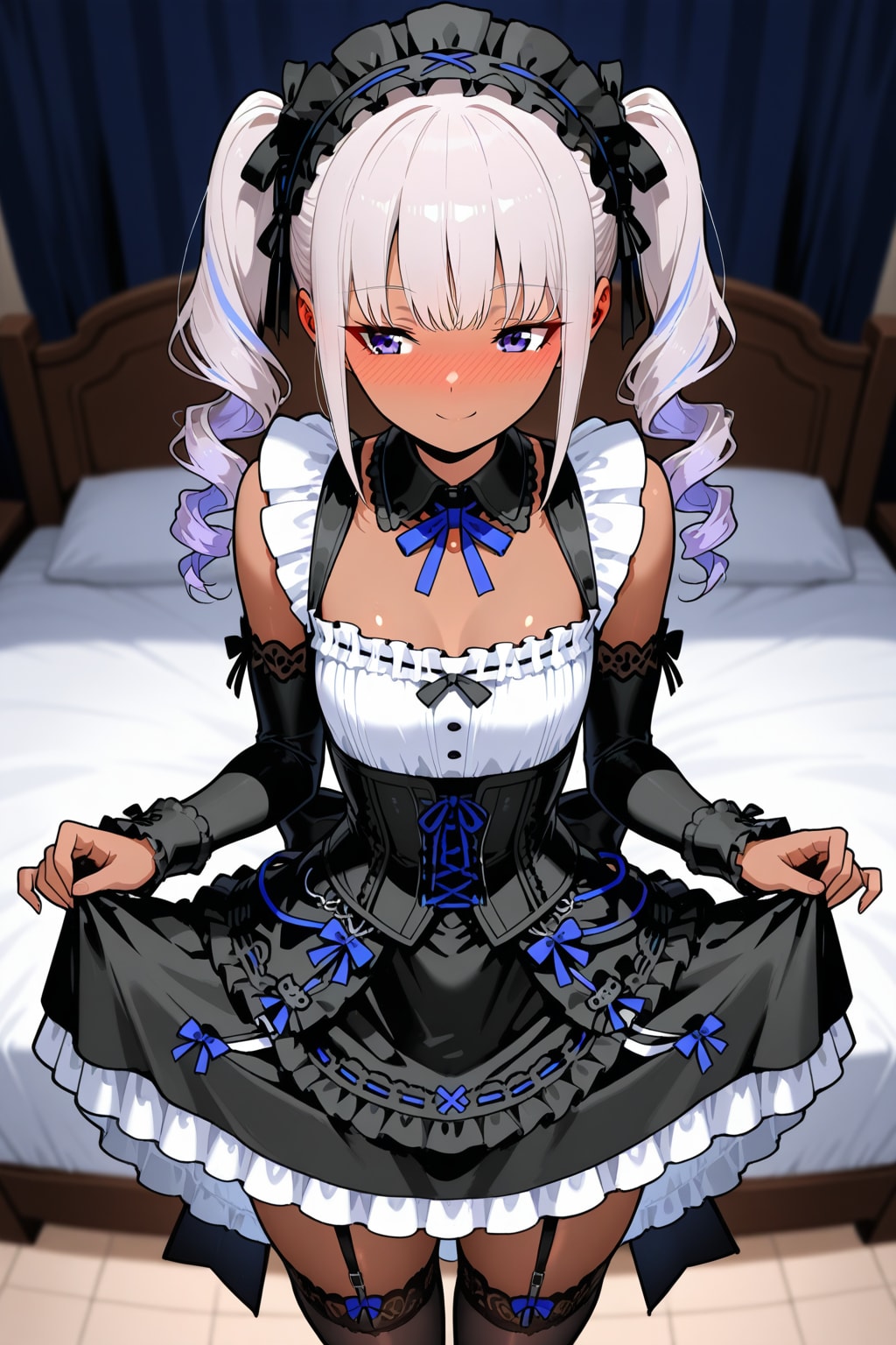 銀髪ゴシック娘2