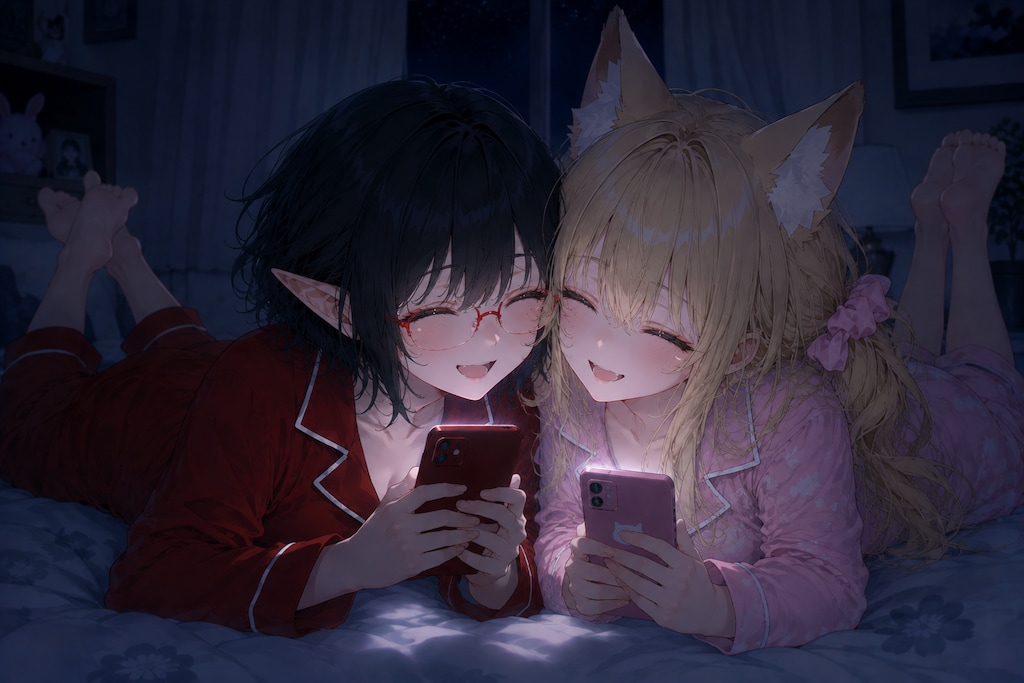 イチャイチャ イズミ×ミラ