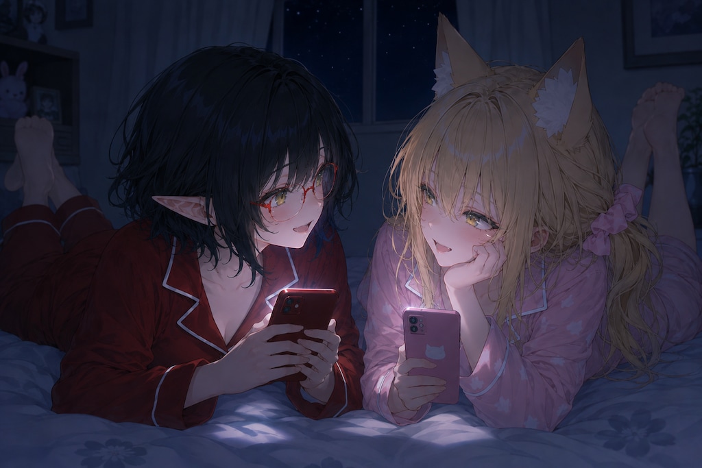 イチャイチャ イズミ×ミラ