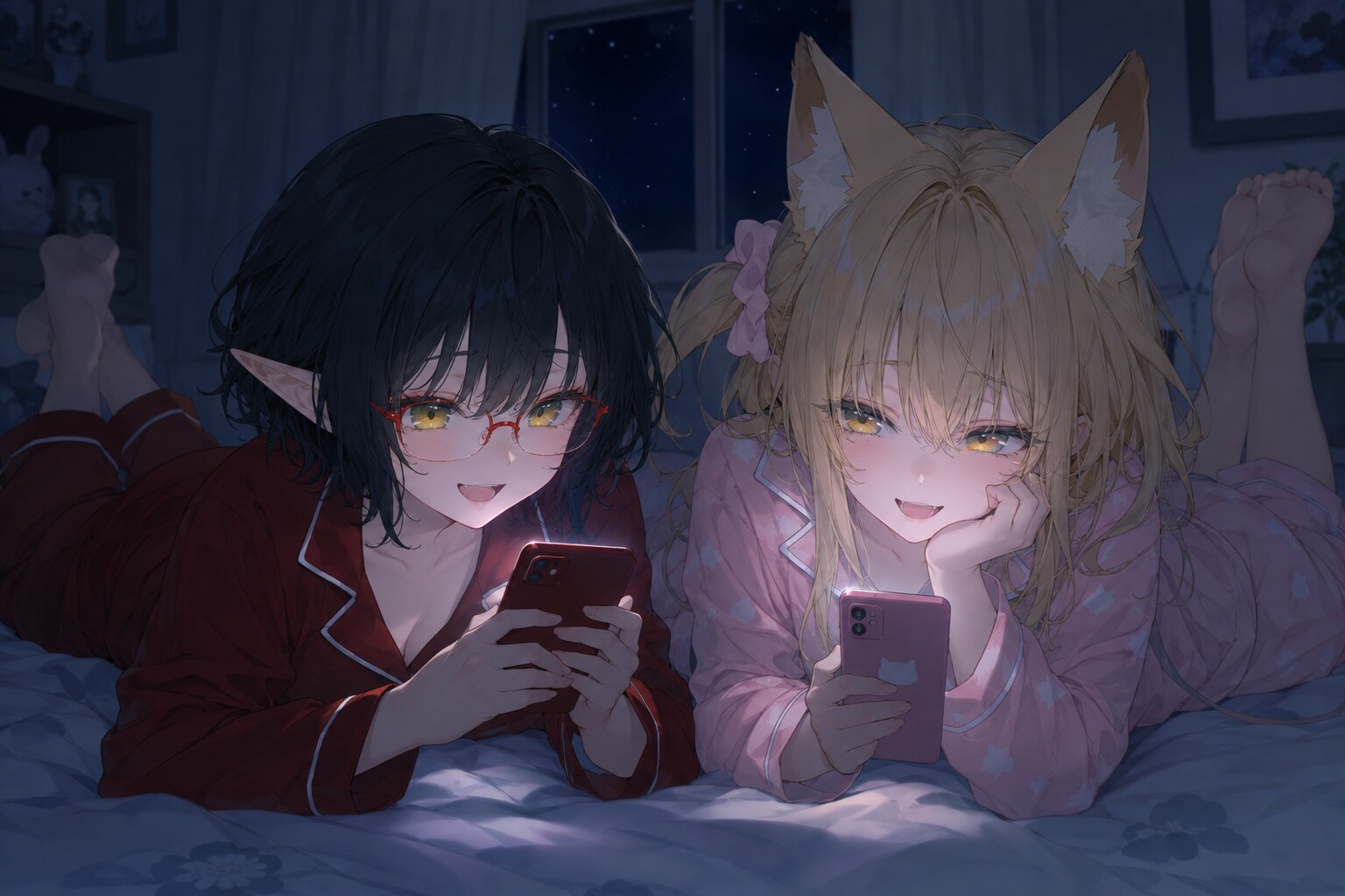 イチャイチャ イズミ×ミラ | の人気AIイラスト・グラビア