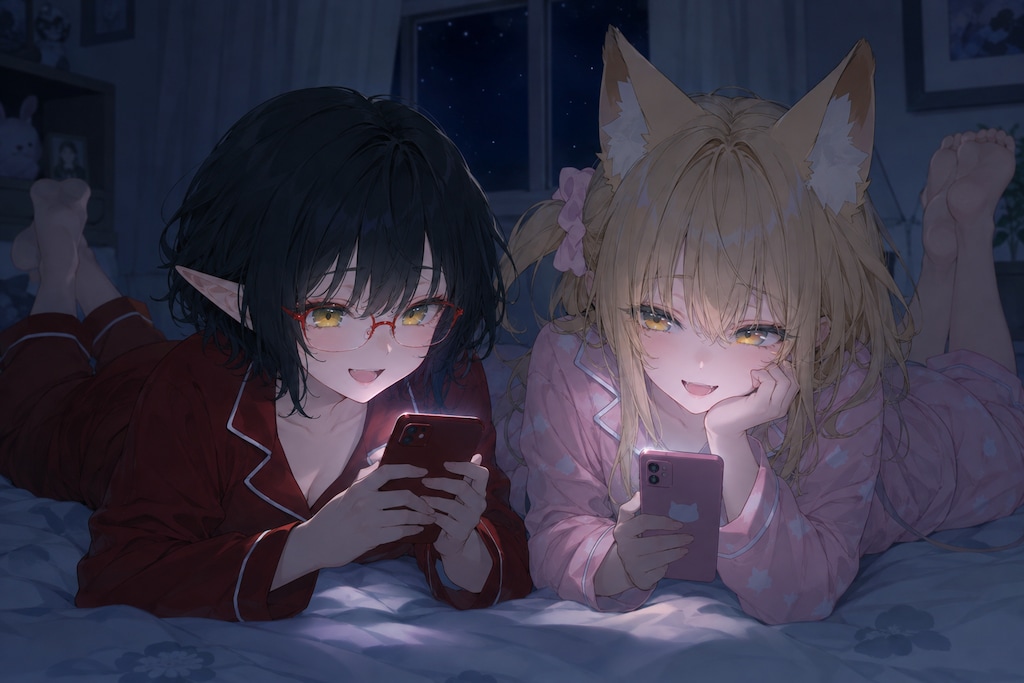イチャイチャ イズミ×ミラ