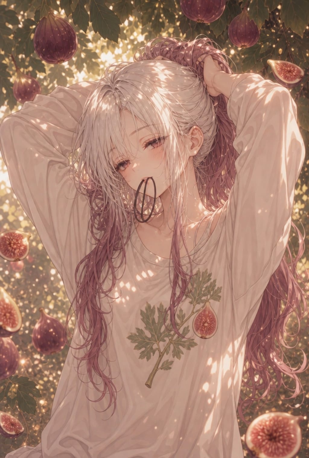 だるそうなイチジクちゃん✨
