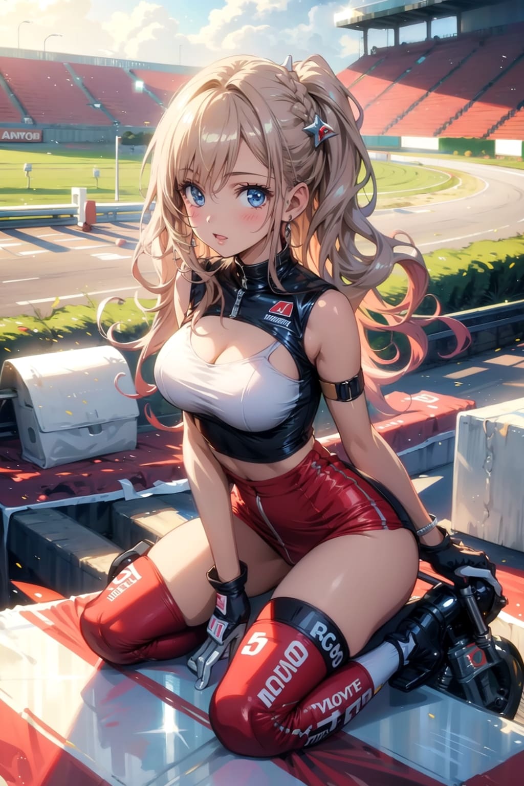 美少女レースクイーン
