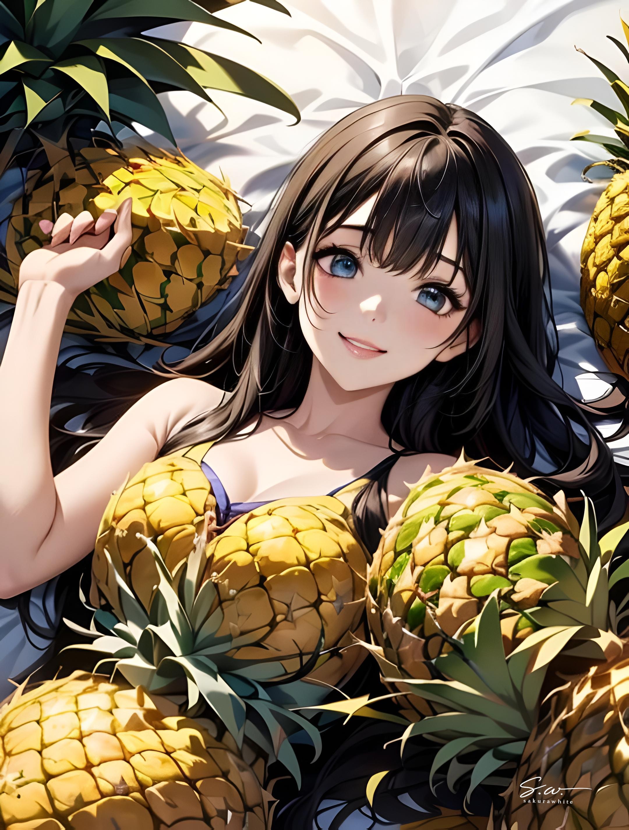 パイナップル(アヤカ) | の人気AIイラスト・グラビア