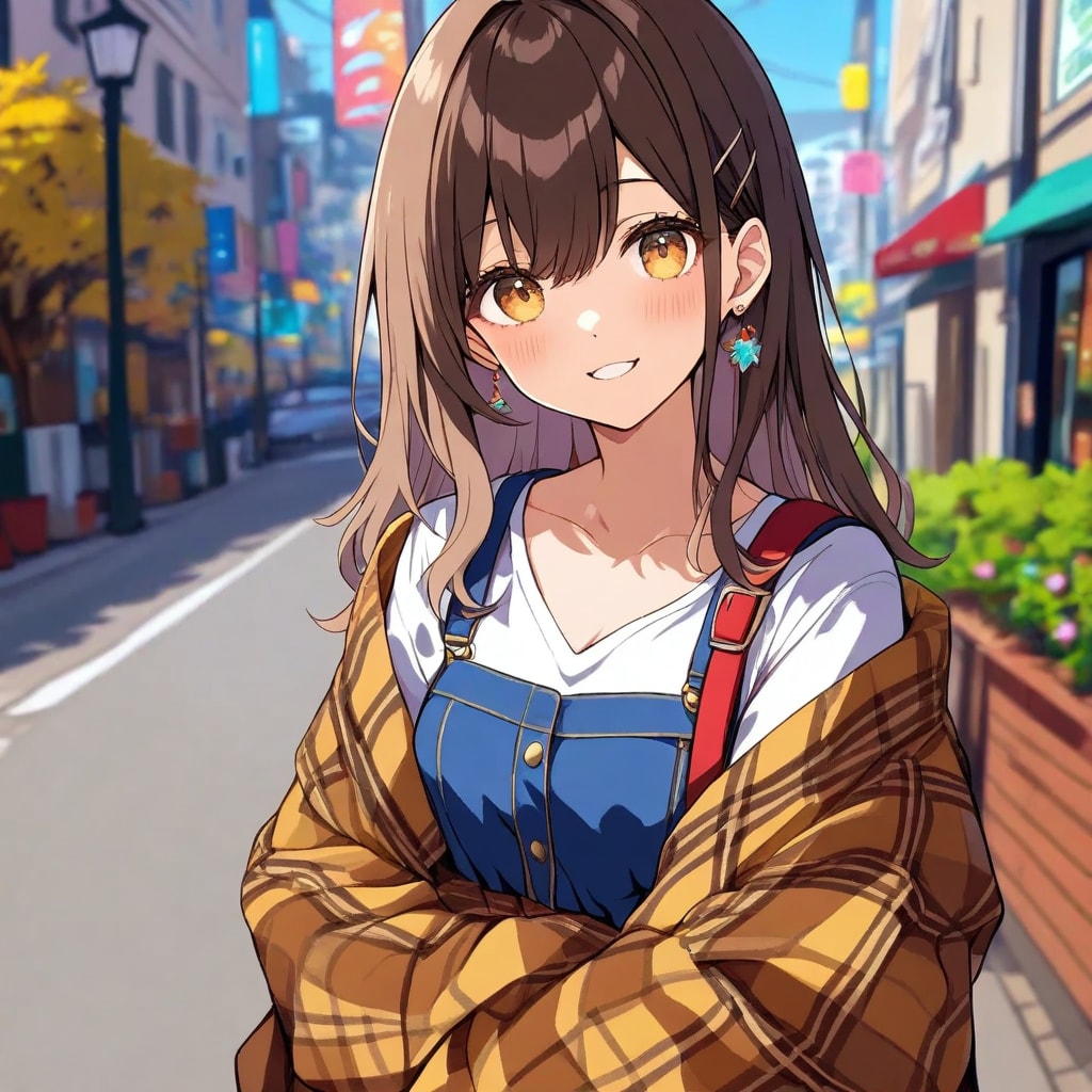 カジュアルな女の子