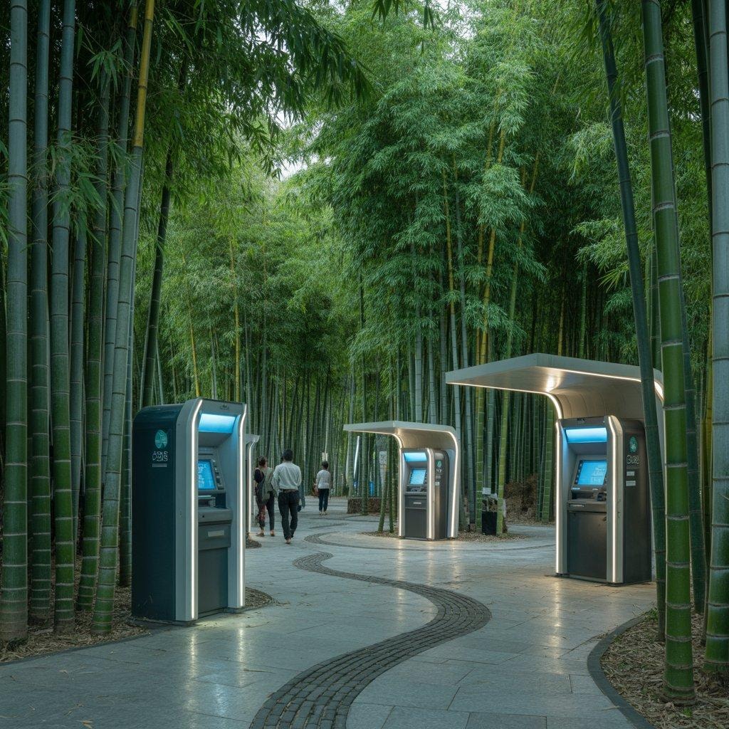 竹林のＡＴＭスペース