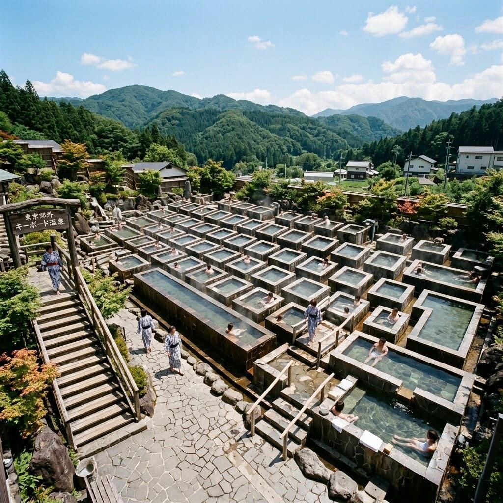 キーボード温泉