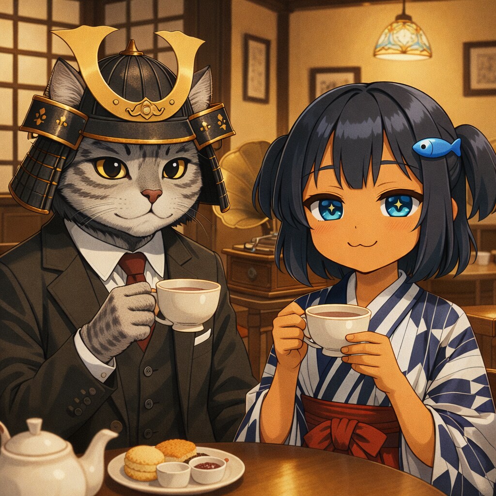 午後のティータイム