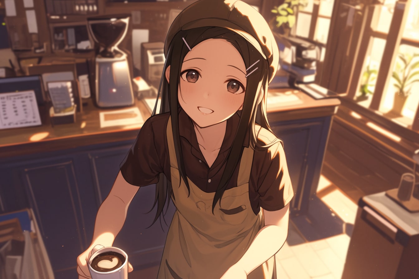 カフェのお姉さん☕✨125 | の人気AIイラスト・グラビア