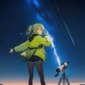 星降る荒野に、あなたと…（PixAI版） 2枚目