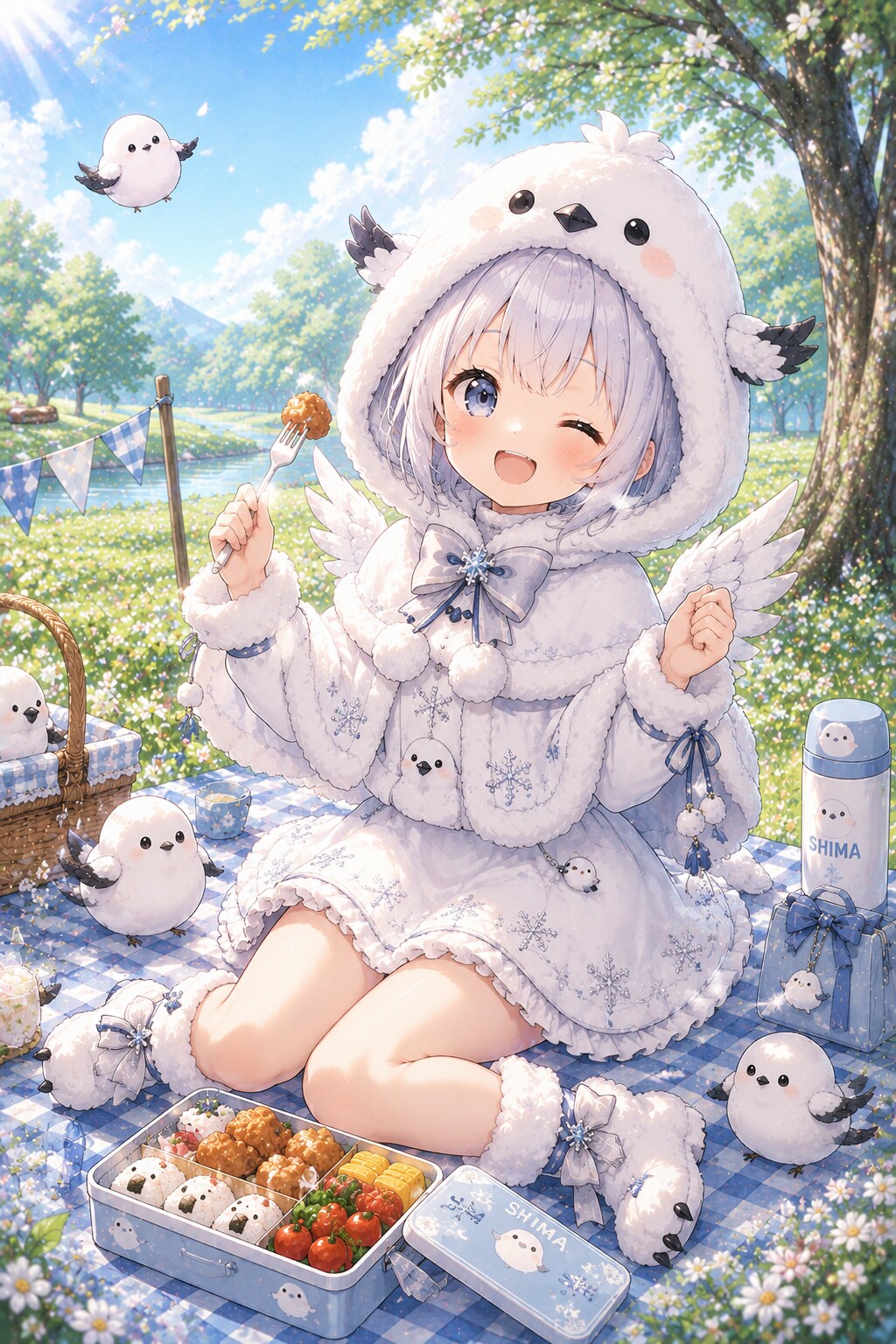 ピクニックシマちゃん | の人気AIイラスト・グラビア