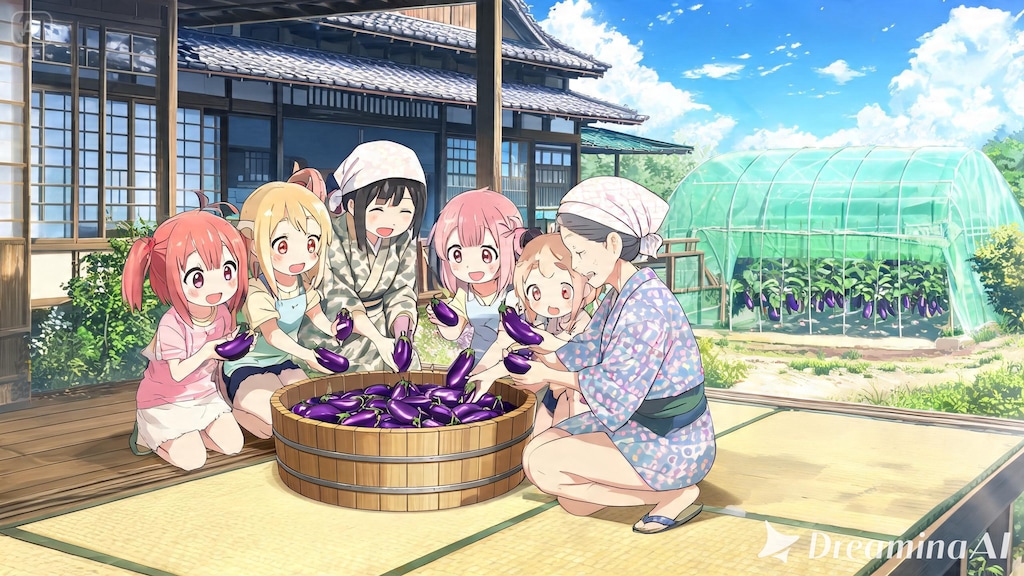 旬の水ナスで浅漬作り体験！１