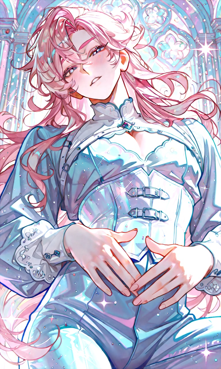 Glitter Corset Boy | の人気AIイラスト・グラビア