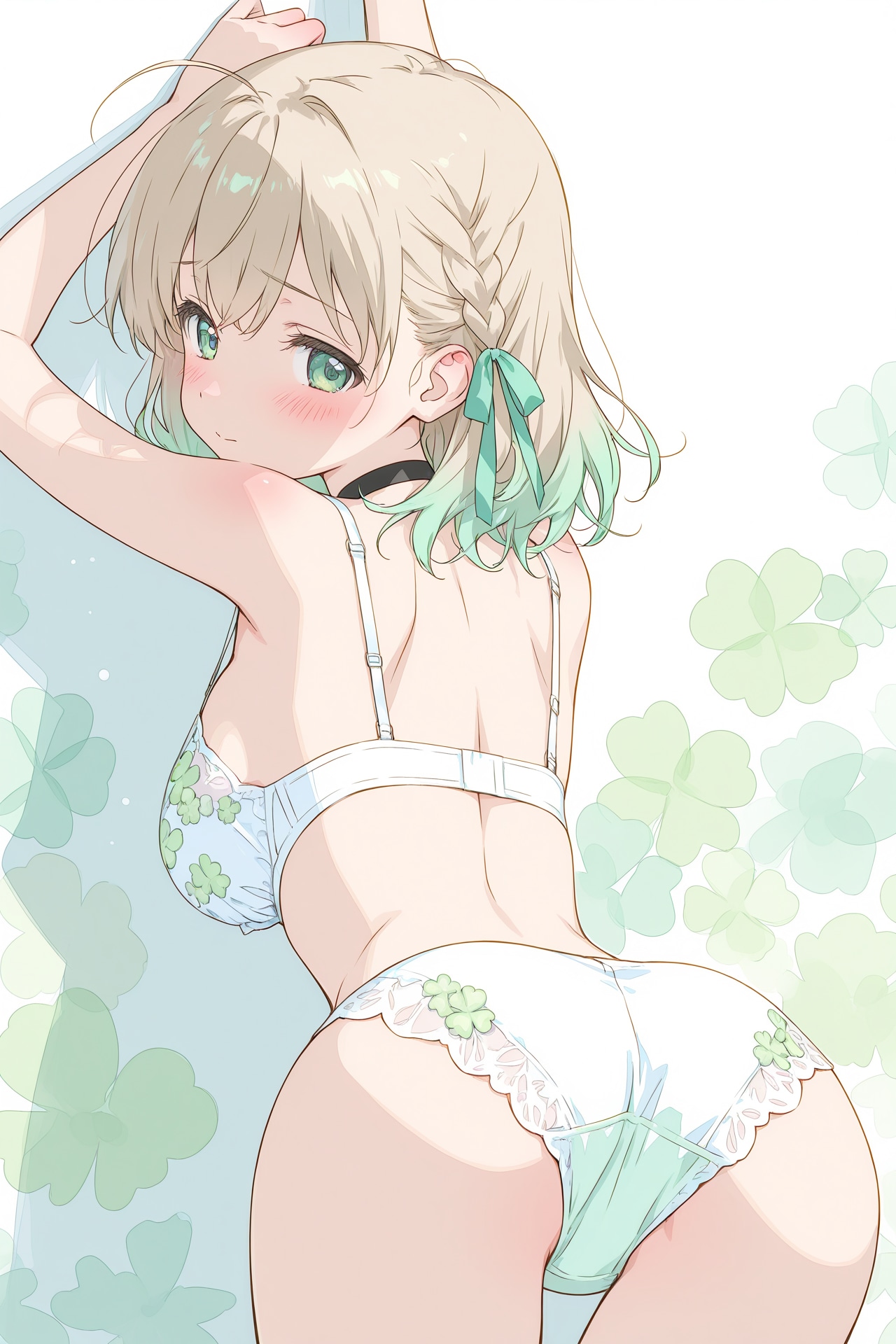 下着姿の後輩ちゃん